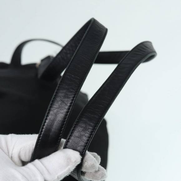 PRADA Backpack Nylon Black Auth 89322 - Picture 10 of 16